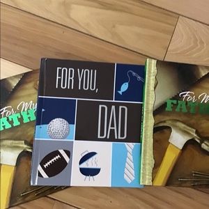 Lot of 3 new Father’s Day or gift books loving father book cards For my father